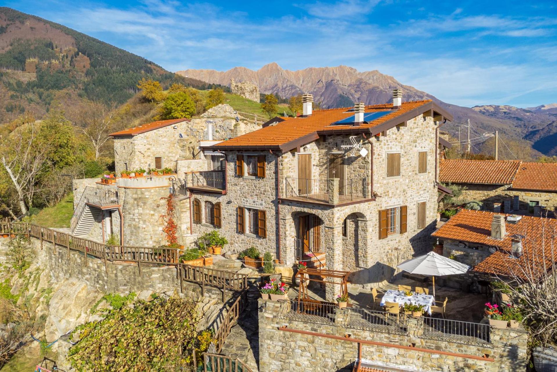 Vivi Luxury Country House Comano  外观 照片