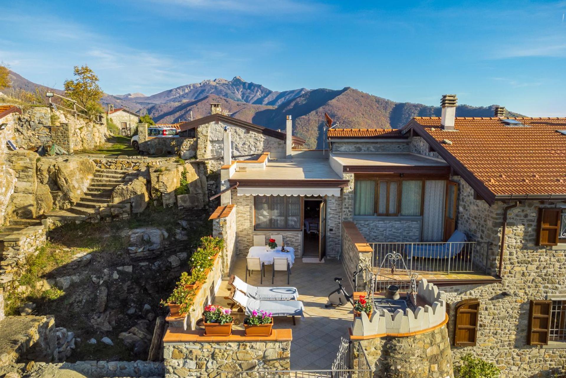 Vivi Luxury Country House Comano  外观 照片